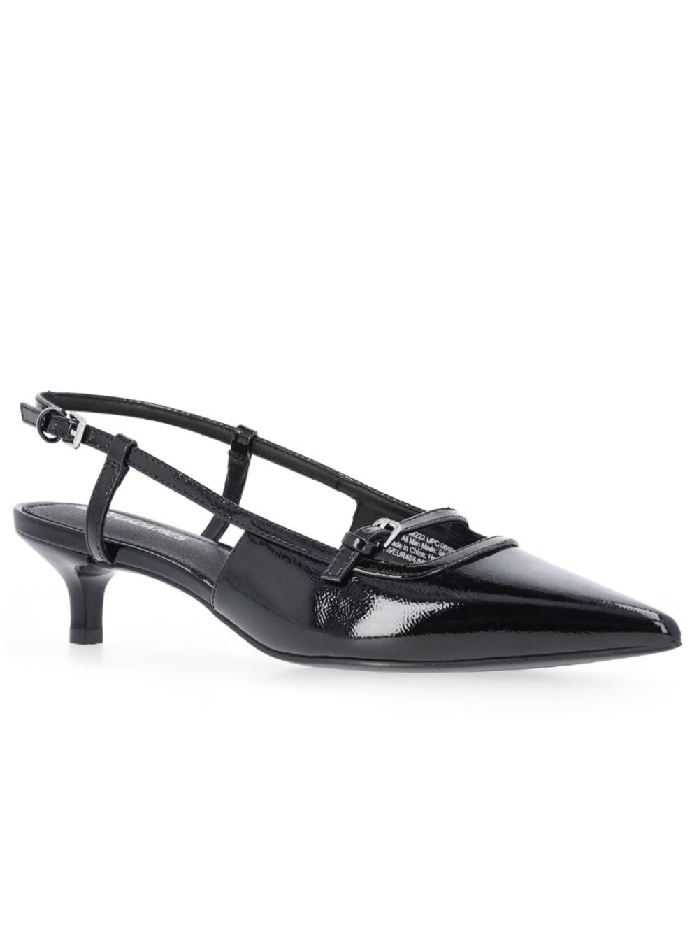 No Boundaries Kitten Heel Slingbacks